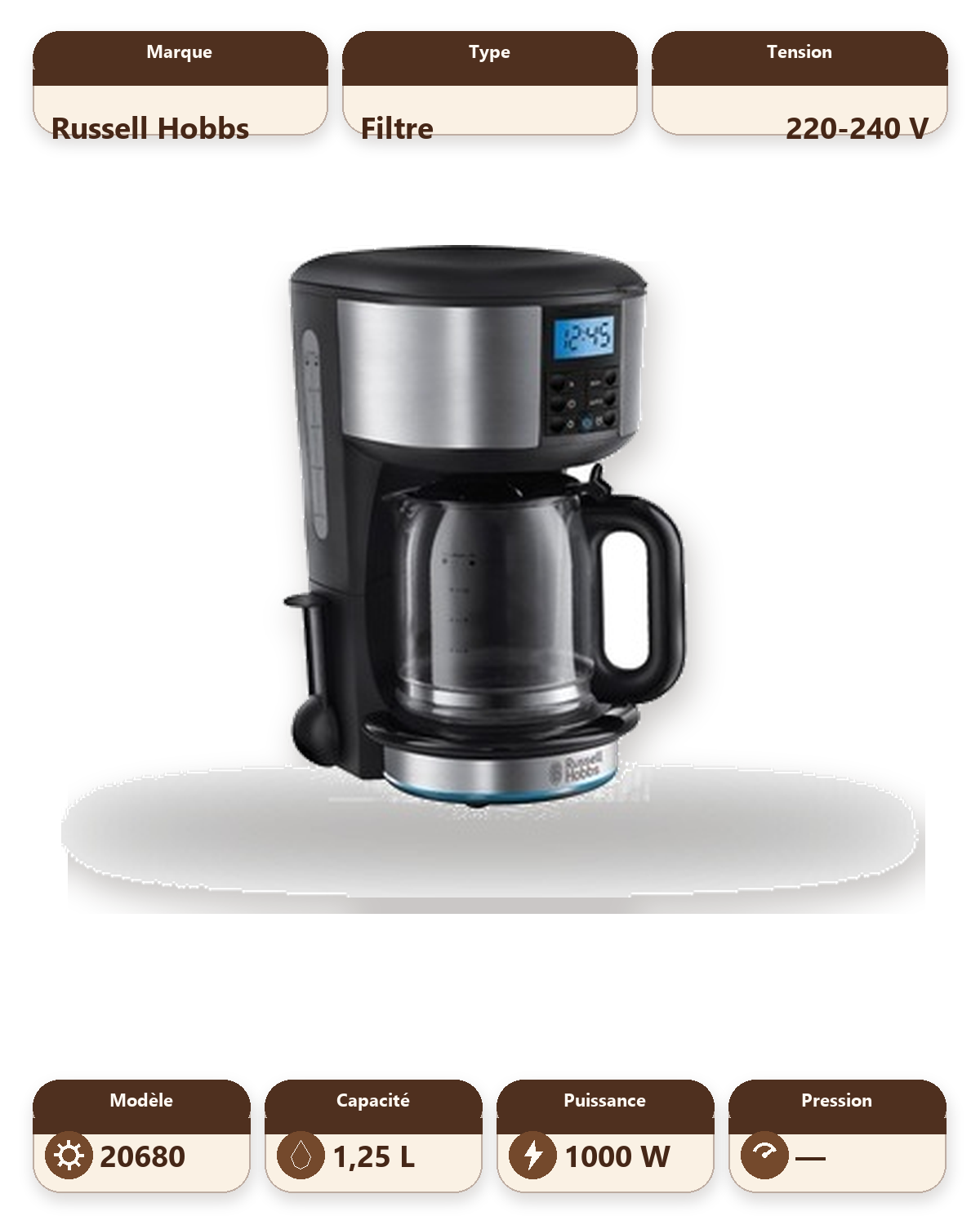 Buckingham Coffee Maker